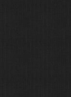 Scabal Nadres Stripe Black Wool Suit - StudioSuits