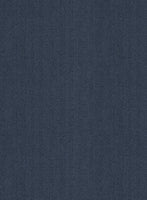 Scabal Nim Herringbone Blue Wool Suit - StudioSuits