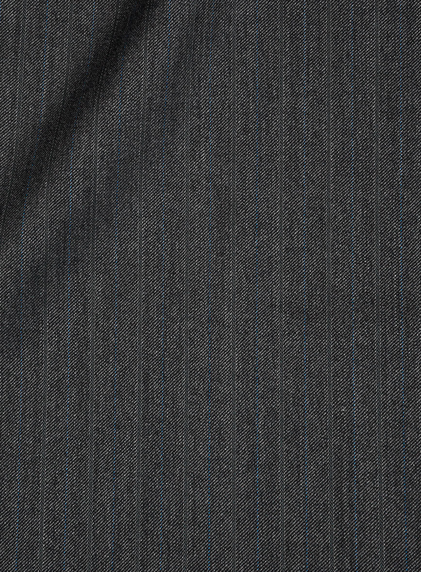 Scabal Nolli Gray Wool Jacket - StudioSuits
