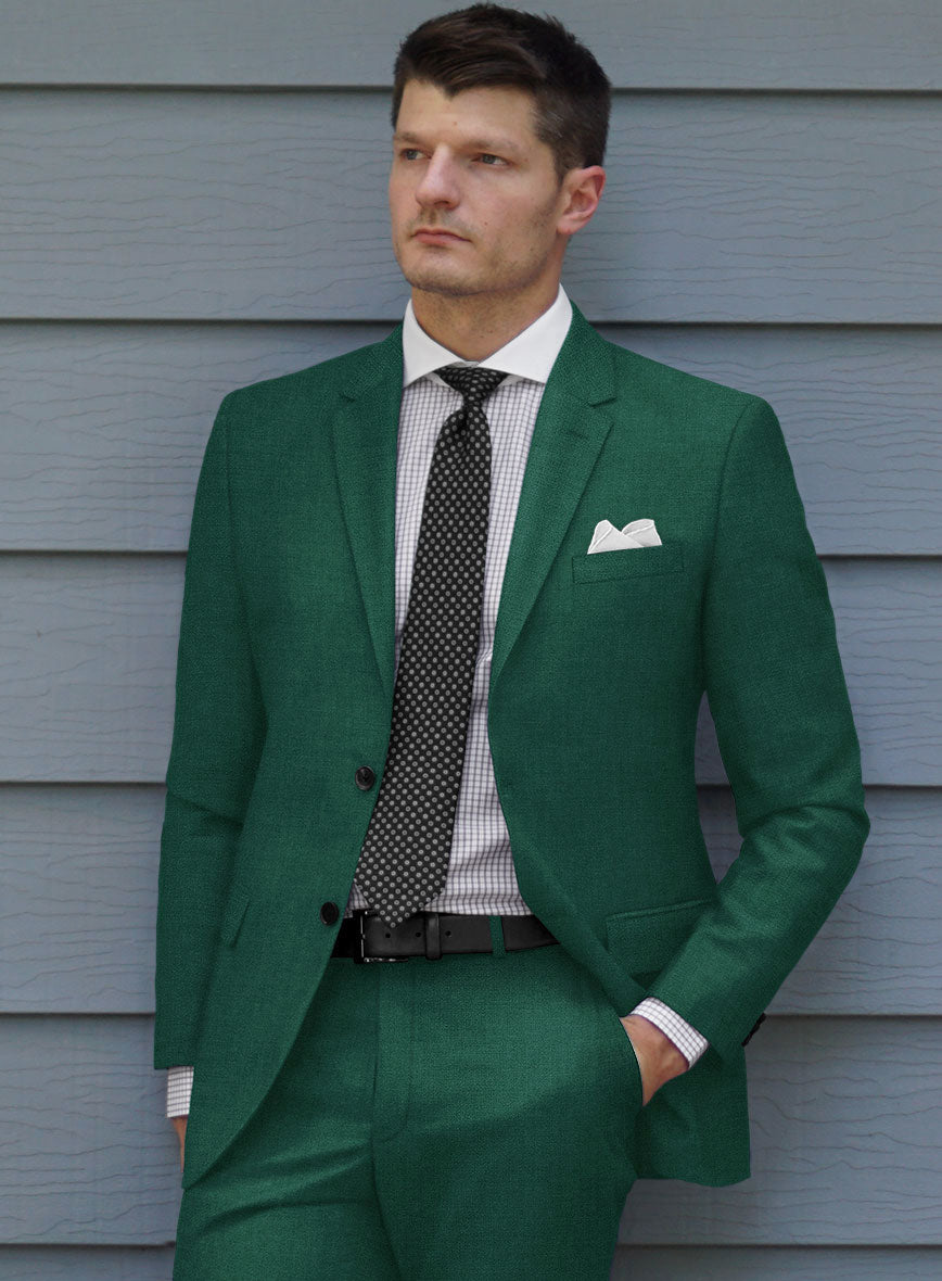 Scabal Oslo Green Wool Jacket – StudioSuits