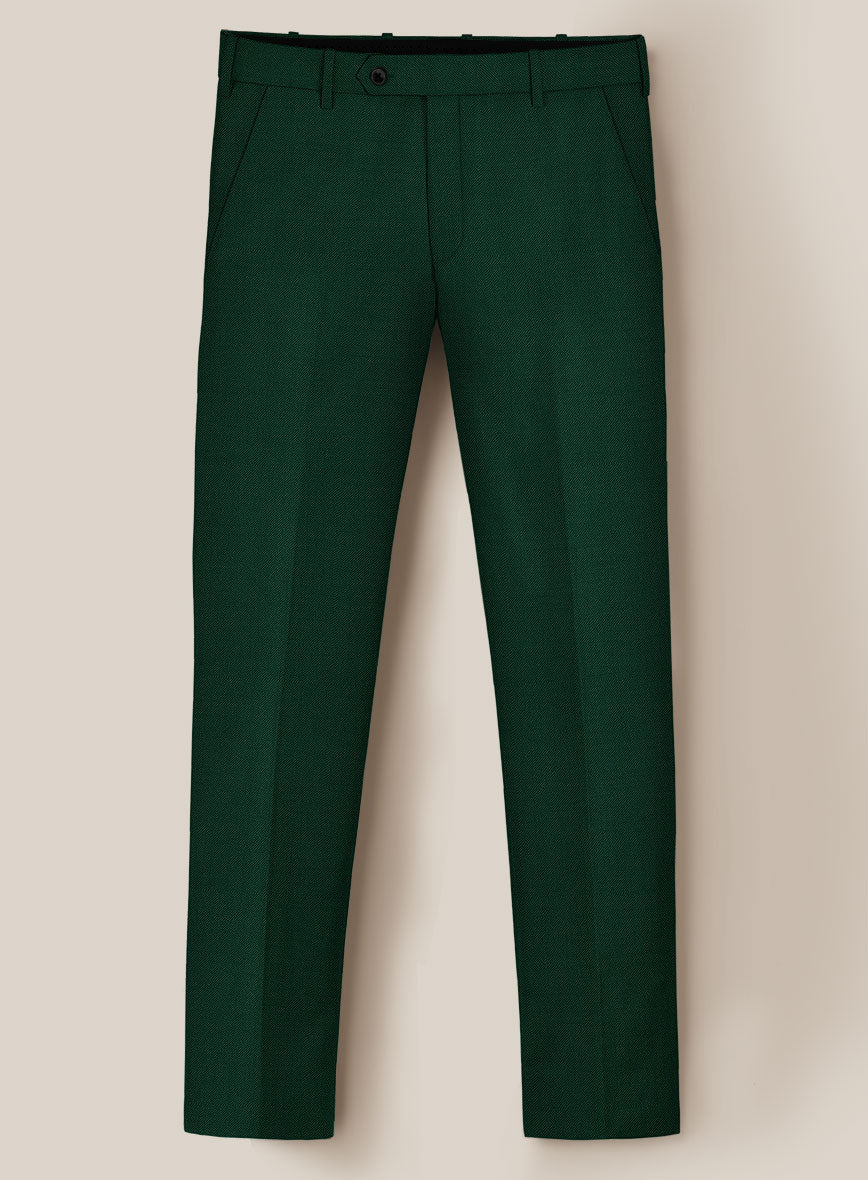 Scabal Oslo Green Wool Suit - StudioSuits