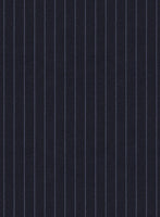 Scabal Paqui Stripe Blue Wool Suit - StudioSuits