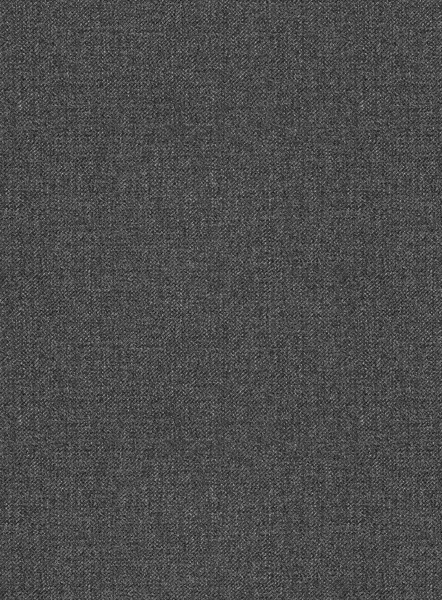 Scabal Parto Mid Gray Wool Suit - StudioSuits