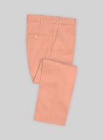 Scabal Peach Cotton Stretch Suit - StudioSuits