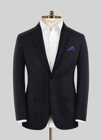 Scabal Pegico Stripe Blue Wool Suit - StudioSuits