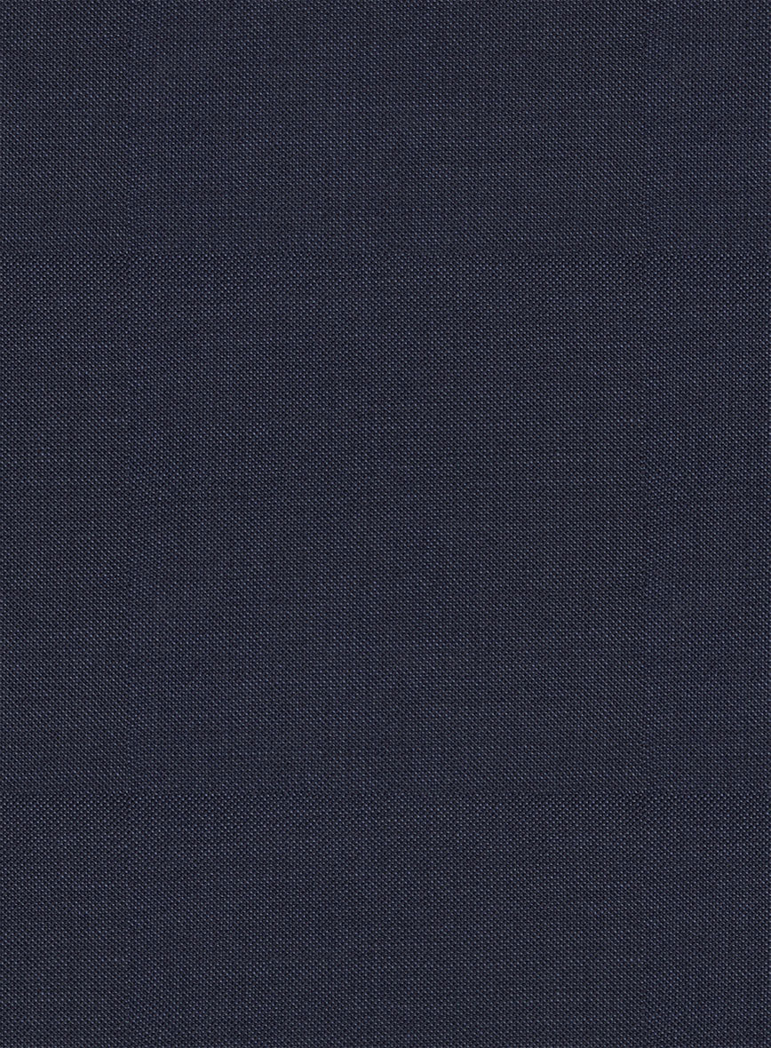 Scabal Ploci Blue Wool Jacket - StudioSuits