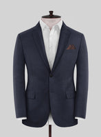 Scabal Ploci Blue Wool Suit - StudioSuits