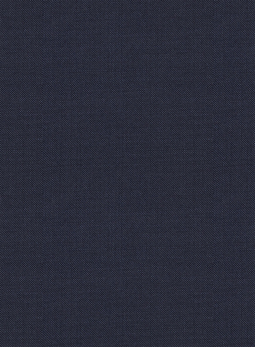 Scabal Ploci Blue Wool Suit - StudioSuits