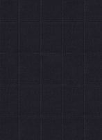 Scabal Quiro Checks Black Wool Suit - StudioSuits