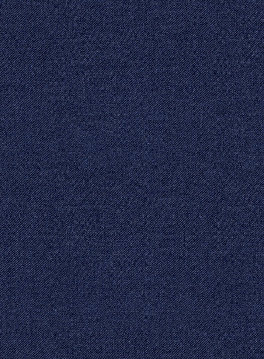 Scabal Regal Blue Wool Jacket - StudioSuits