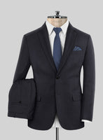 Scabal Rioli Stripe Blue Wool Suit - StudioSuits