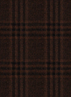 Scabal Rust Checks Wool Jacket - StudioSuits