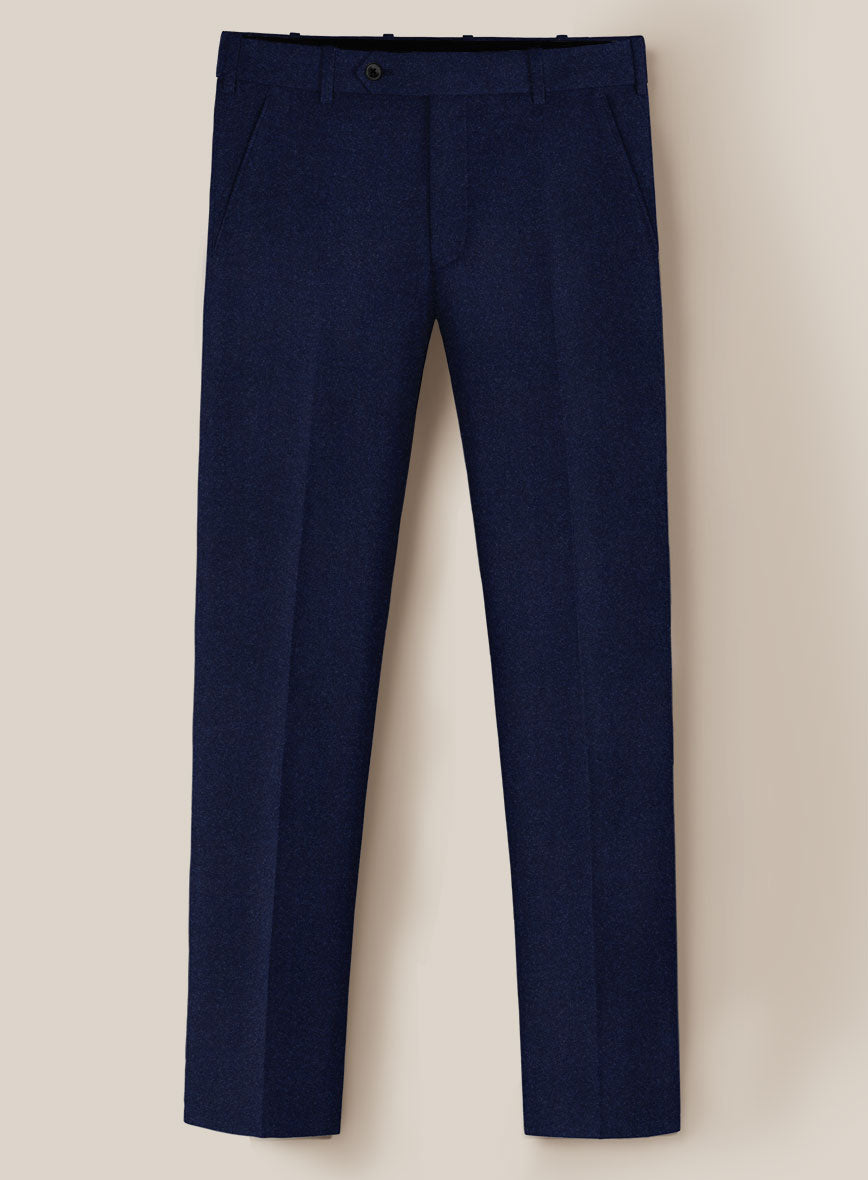 Scabal Sapphire Cobalt Blue Wool Suit - StudioSuits