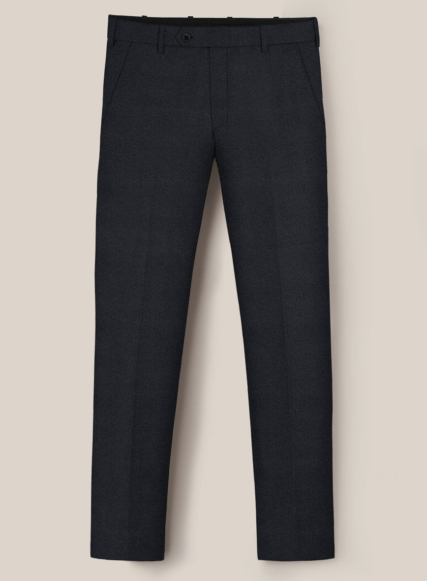 Scabal Sapphire Dark Gray Wool Suit - StudioSuits