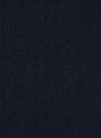 Scabal Sapphire Herringbone Blue Wool Jacket - StudioSuits