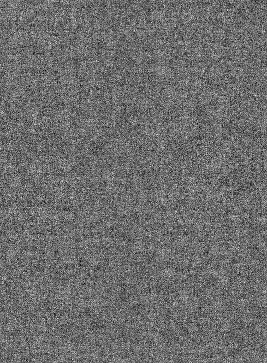Scabal Sapphire Light Gray Wool Jacket - StudioSuits