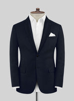 Scabal Sapphire Navy Blue Wool Suit - StudioSuits