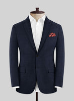 Scabal Sapphire Royal Blue Wool Suit - StudioSuits