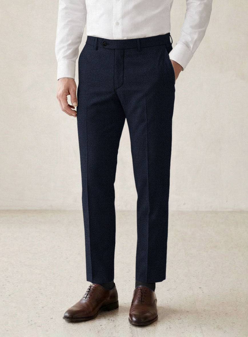 Scabal Sapphire Royal Blue Wool Suit - StudioSuits