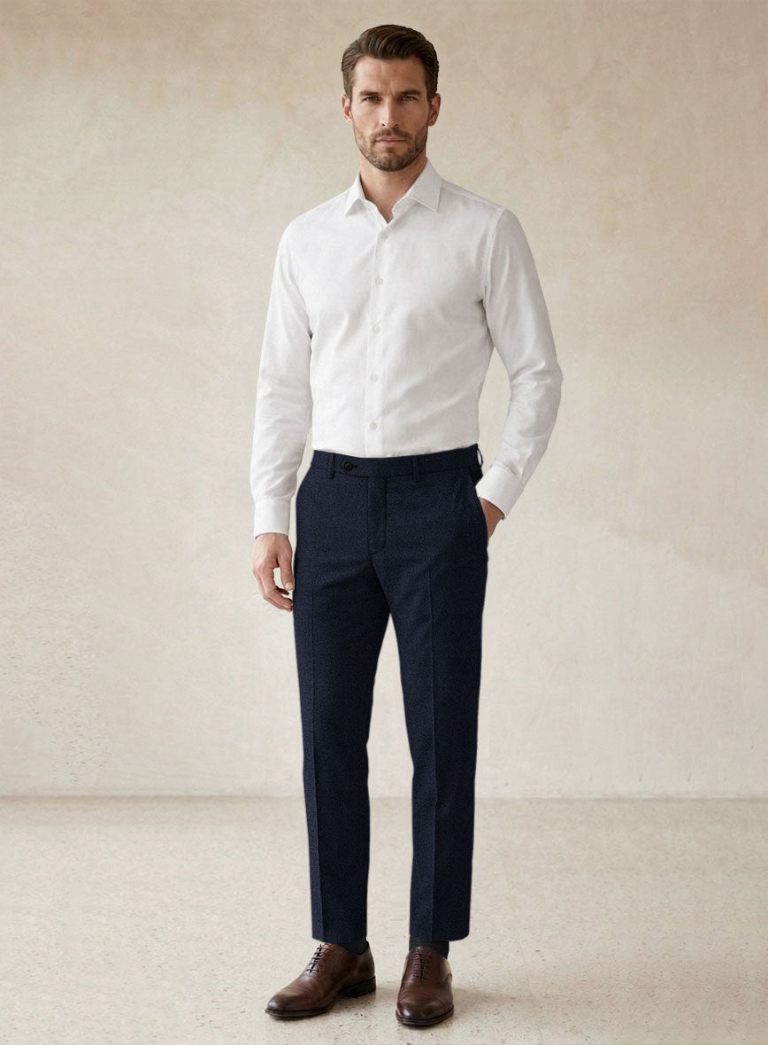 Scabal Sapphire Royal Blue Wool Suit - StudioSuits