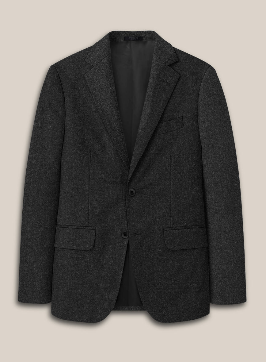 Scabal Sapphire Xelo Gray Wool Suit - StudioSuits