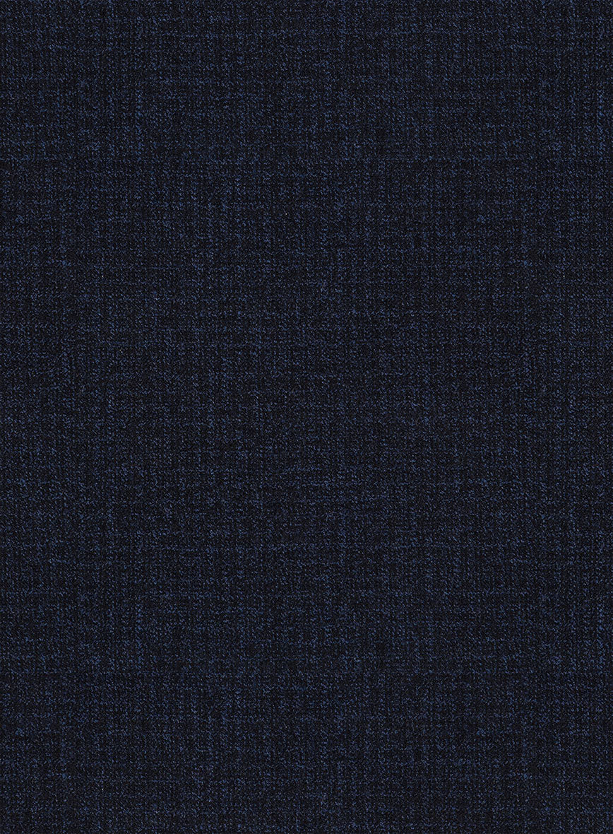 Scabal Sapphire Yaime Blue Wool Jacket - StudioSuits