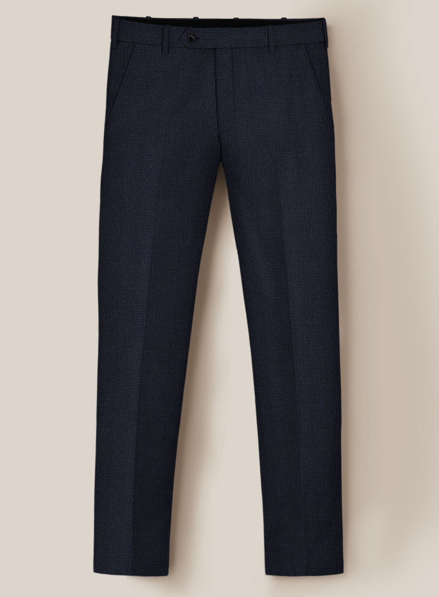 Scabal Sapphire Yaime Blue Wool Suit - StudioSuits