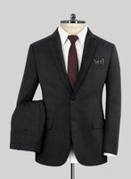 Scabal Sifro Stripe Gray Wool Suit - StudioSuits