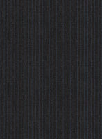 Scabal Sifro Stripe Gray Wool Suit - StudioSuits