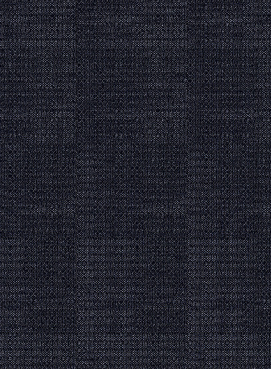 Scabal Tedra Blue Wool Suit - StudioSuits