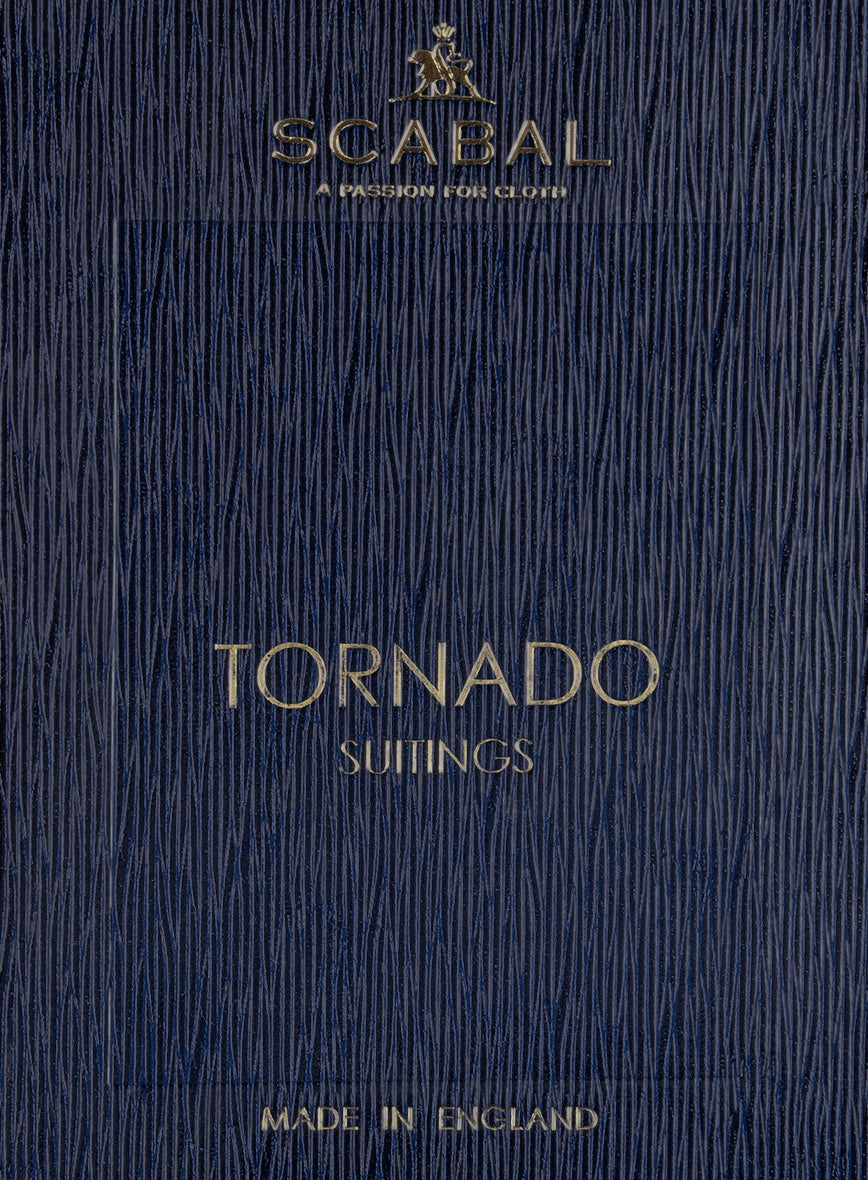 Scabl Scabal Tornado Twill Brown Wool Jacket – StudioSuits