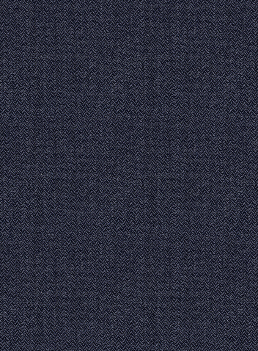 Scabal Tornado Abran Blue Wool Suit - StudioSuits