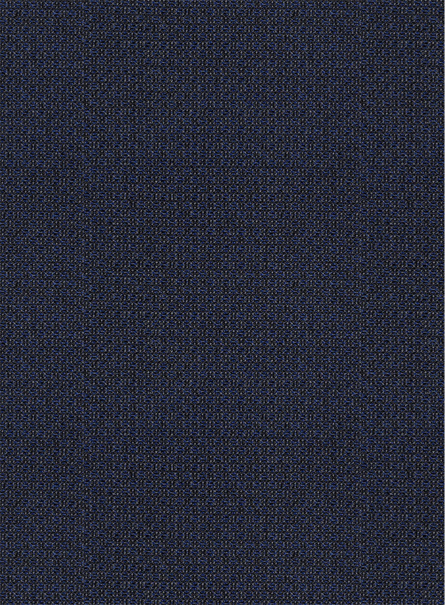 Scabal Tornado Floras Blue Wool Jacket - StudioSuits