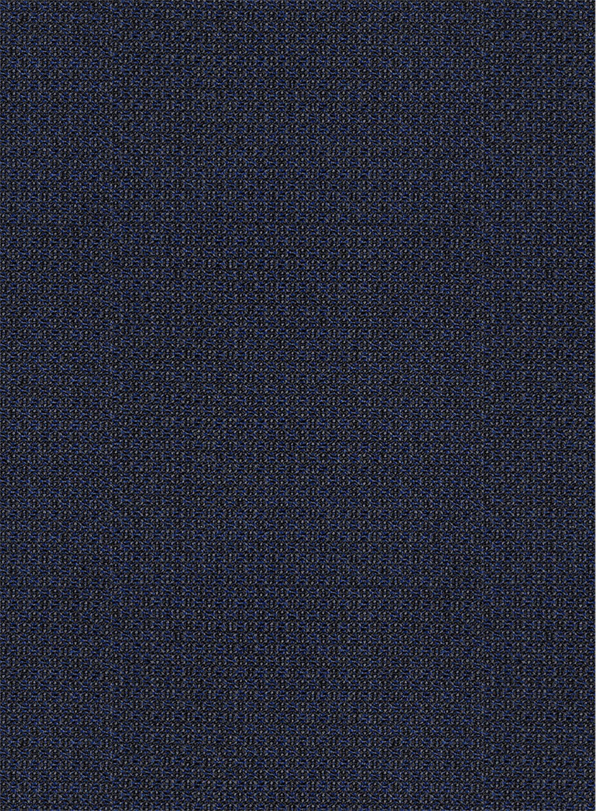 Scabal Tornado Floras Blue Wool Suit - StudioSuits