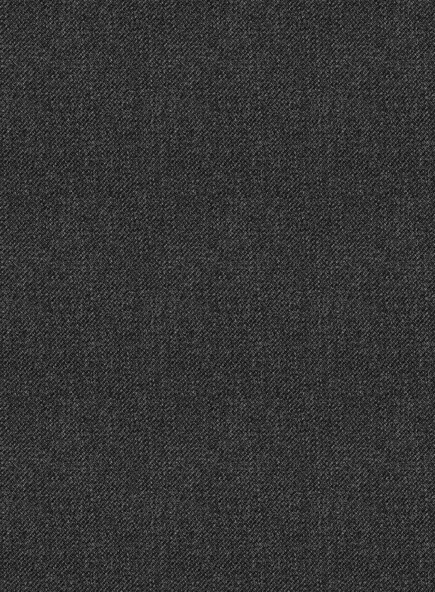 Scabal Tornado Gallo Charcoal Wool Jacket - StudioSuits