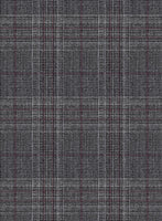 Scabal Tornado Glen Gray Wool Jacket - StudioSuits
