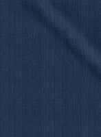 Scabal Tornado Herringbone Casa Blue Wool Jacket - StudioSuits