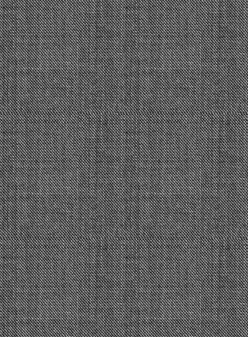 Scabal Tornado Twill Gray Blue Wool Jacket - StudioSuits