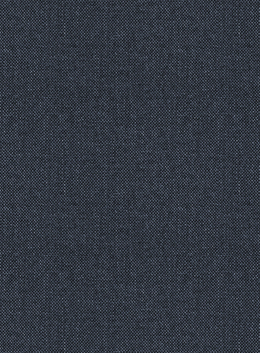 Scabal Tornado Twill Blue Wool Suit - StudioSuits