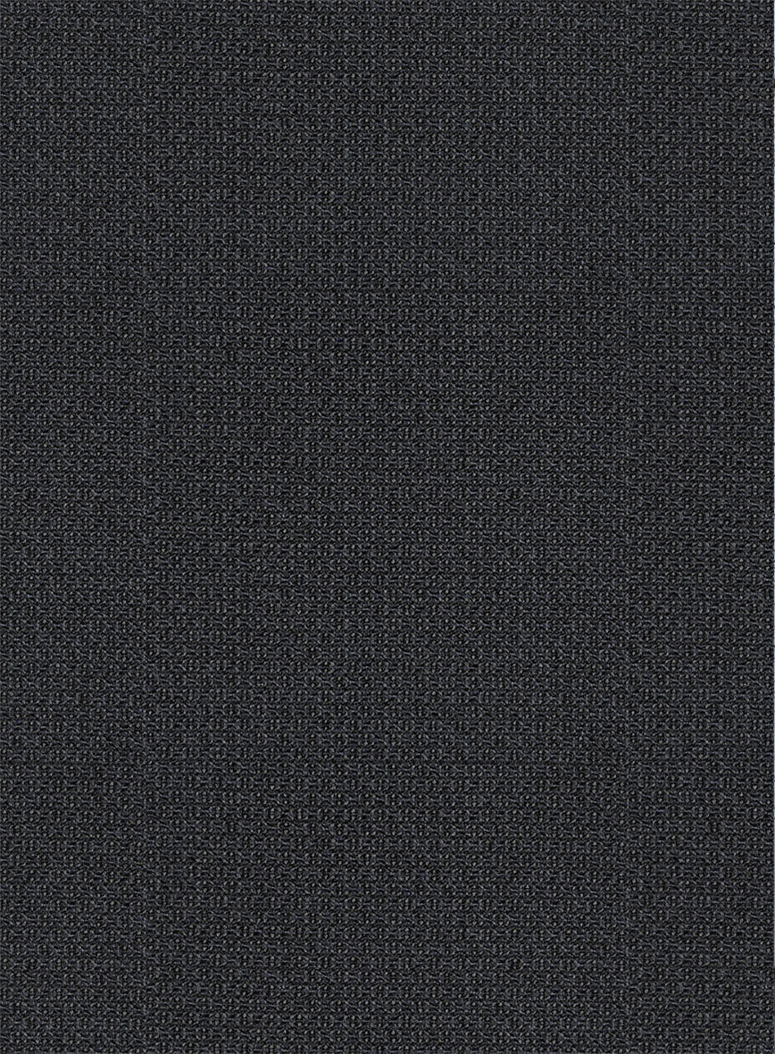 Scabal Tornado Verone Blue Wool Pants - StudioSuits