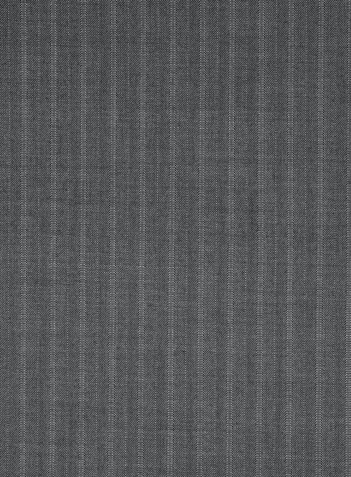 Scabal Vatore Gray Wool Jacket - StudioSuits