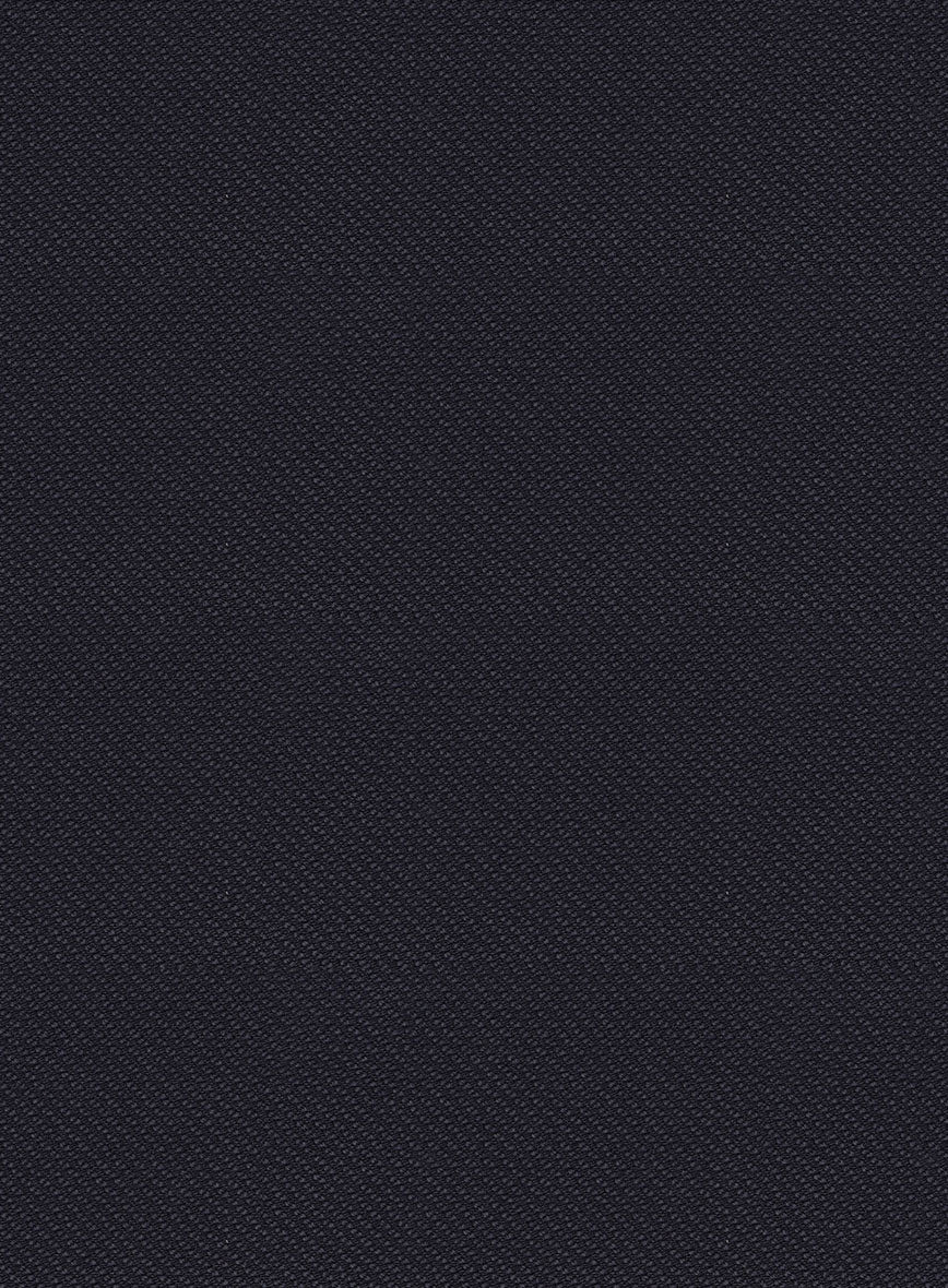 Scabal Vistre Blue Wool Pants - StudioSuits