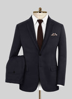 Scabal Vistre Blue Wool Suit - StudioSuits