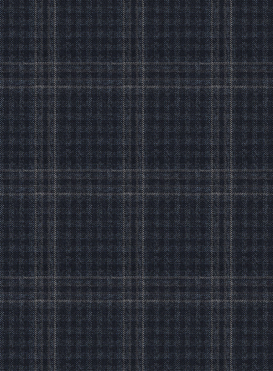 Scabal Zodiac Blue Wool Jacket - StudioSuits