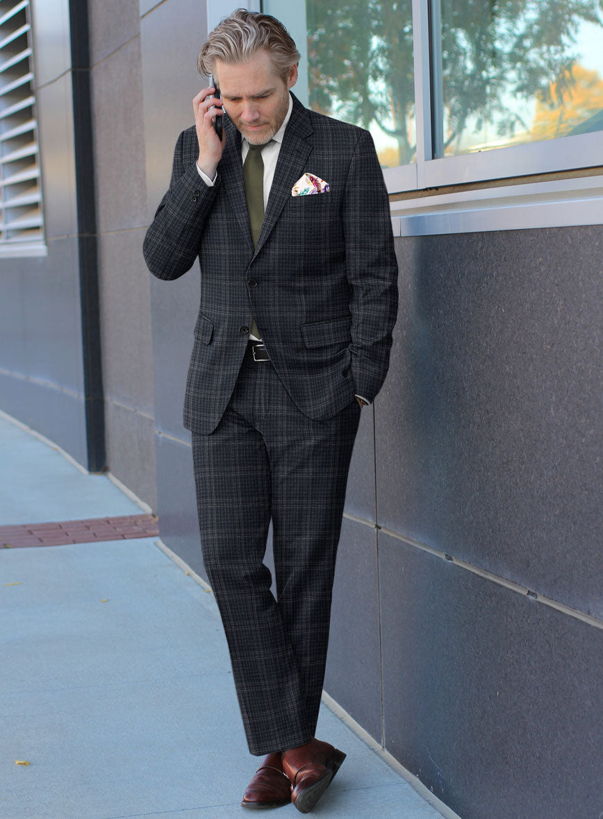 Scabal Zodiac Blue Wool Suit - StudioSuits