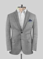 Scabal Belisa Houndstooth BW Wool Suit - StudioSuits