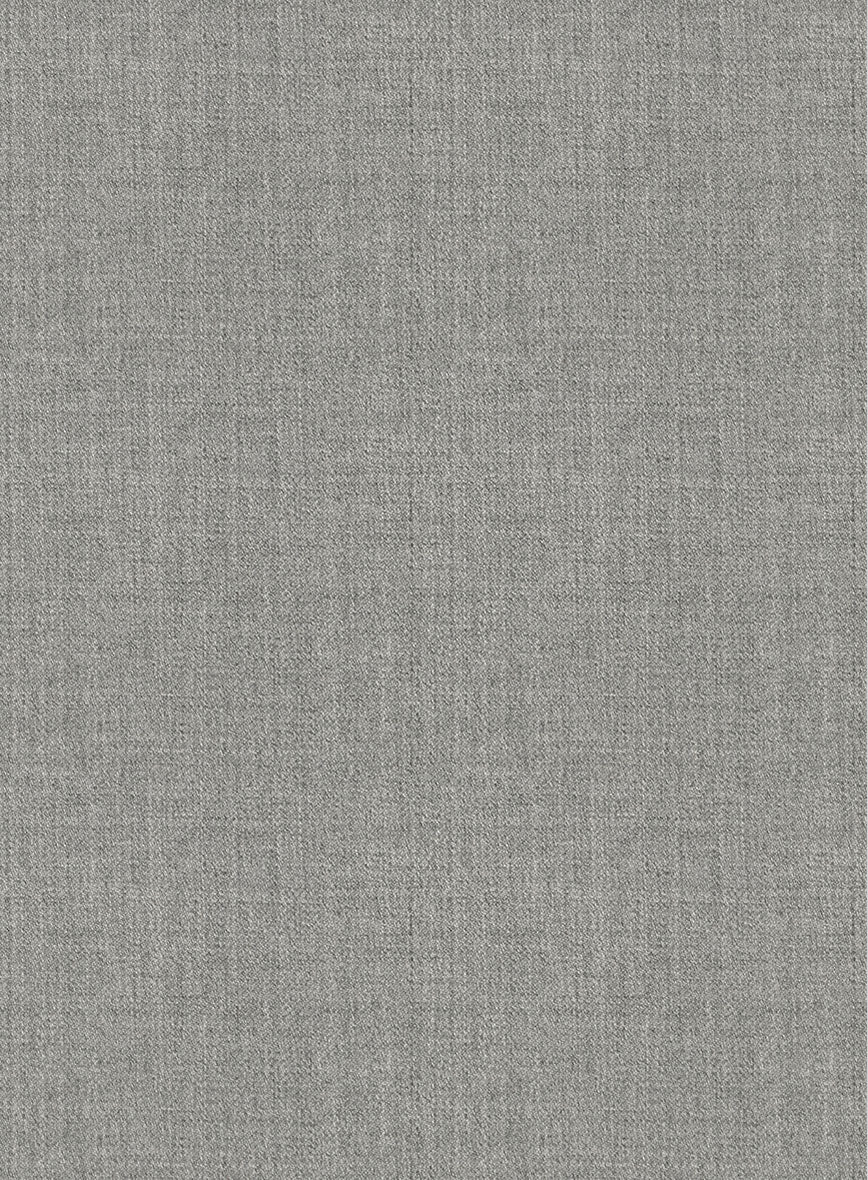 Scabal Londoner Light Gray Wool Jacket - StudioSuits