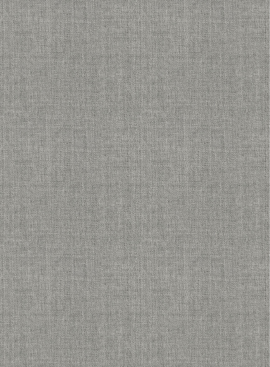 Scabal Londoner Light Gray Wool Jacket - StudioSuits