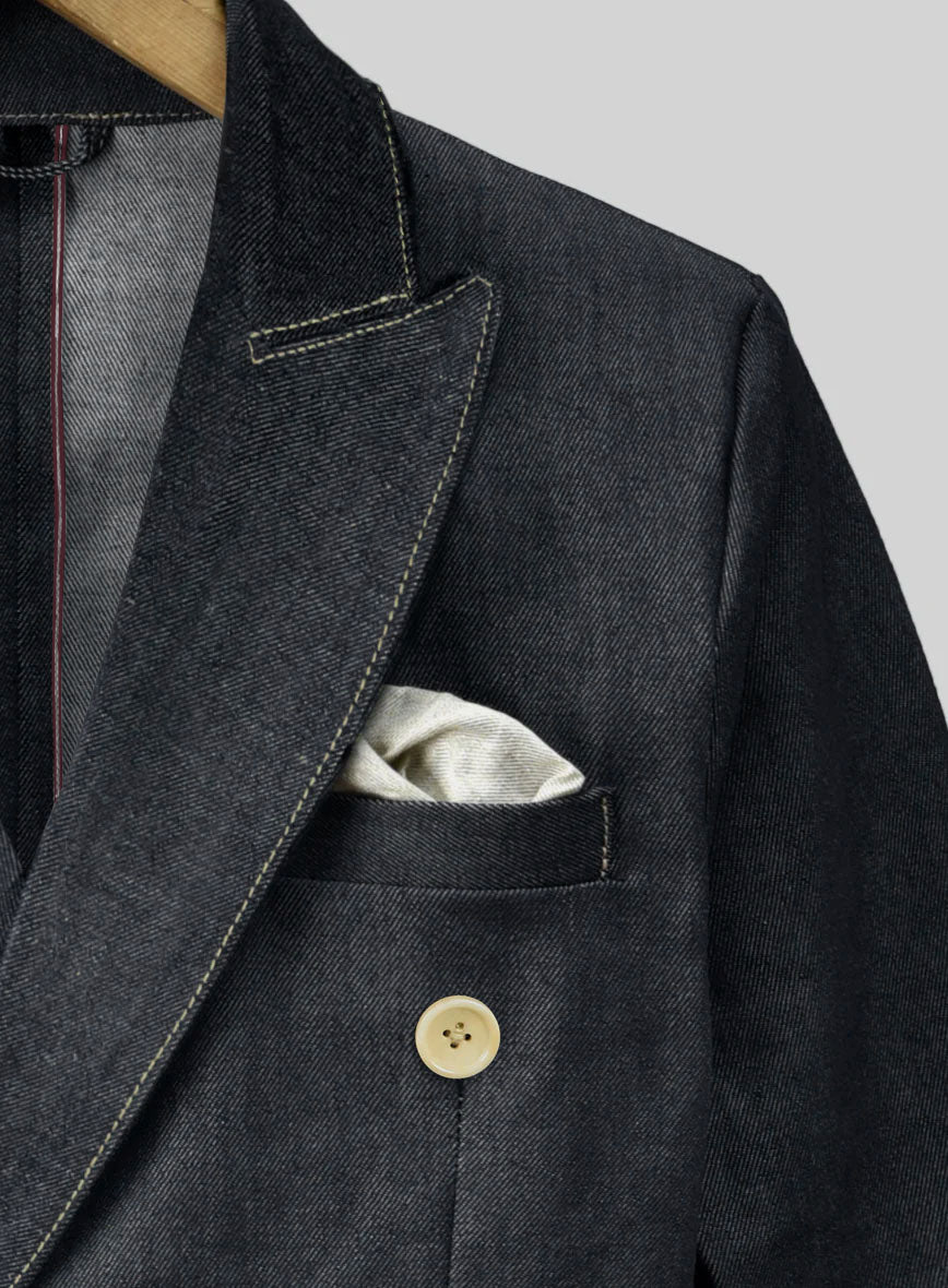 Selvedge Denim Double Breasted Suit - StudioSuits