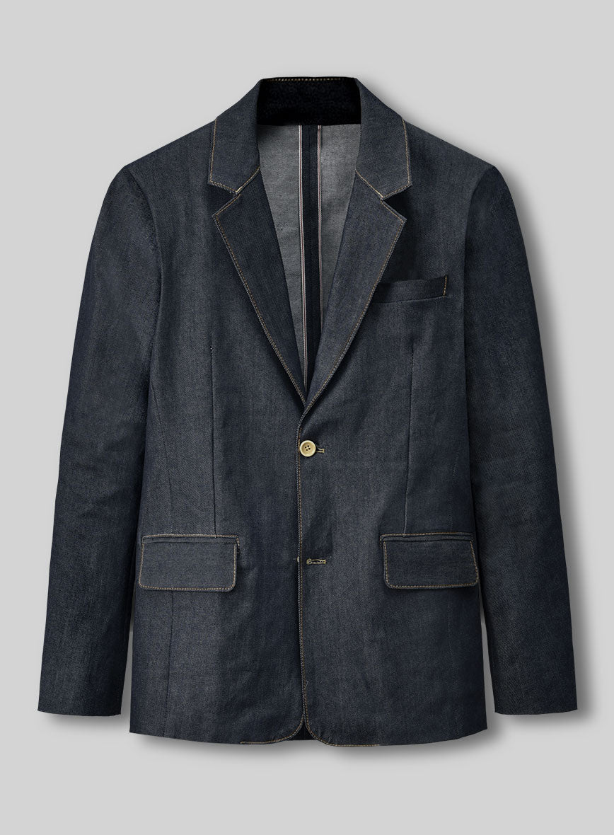 Selvedge Denim Blazer - StudioSuits